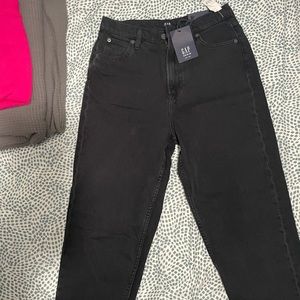 Black Gap mom jean